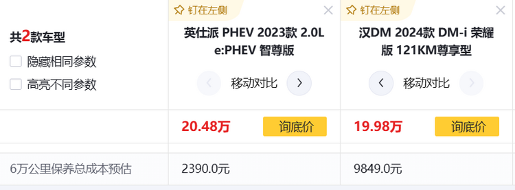 拒絕插混技術「宣傳霸凌」,英仕派PHEV和漢DM-i用長途實測比高低