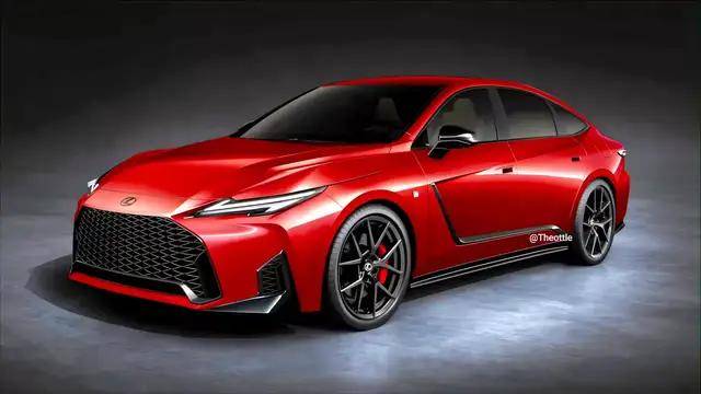 全新雷克薩斯ES本就帥氣,但這款雷克薩斯ES F-Sport渲染圖更驚艷