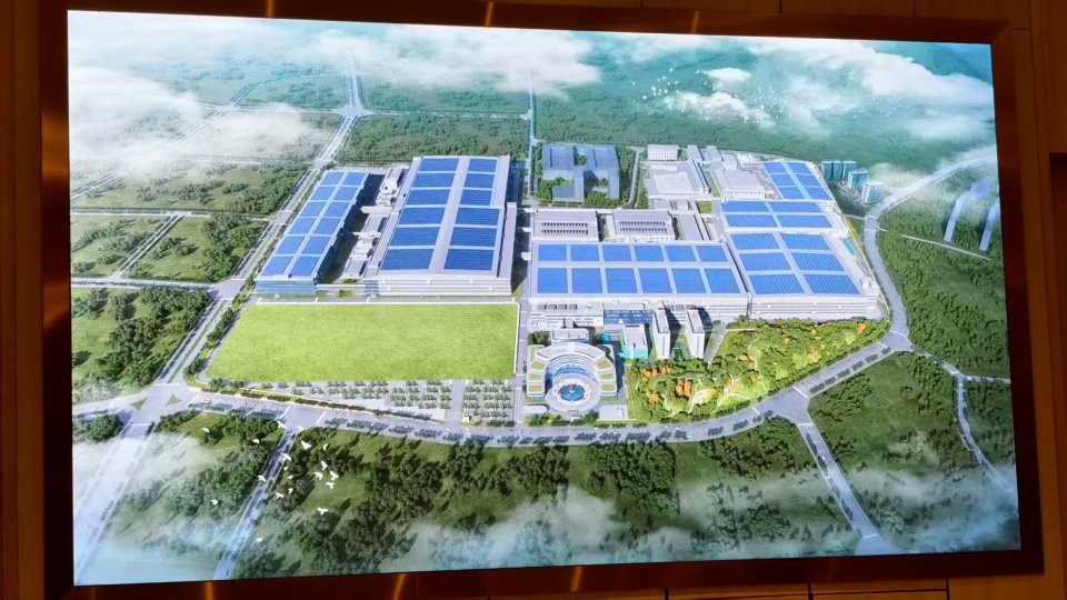 剛剛,全球第一條高世代印刷OLED產(chǎn)線,在中國廣州開工 圖片