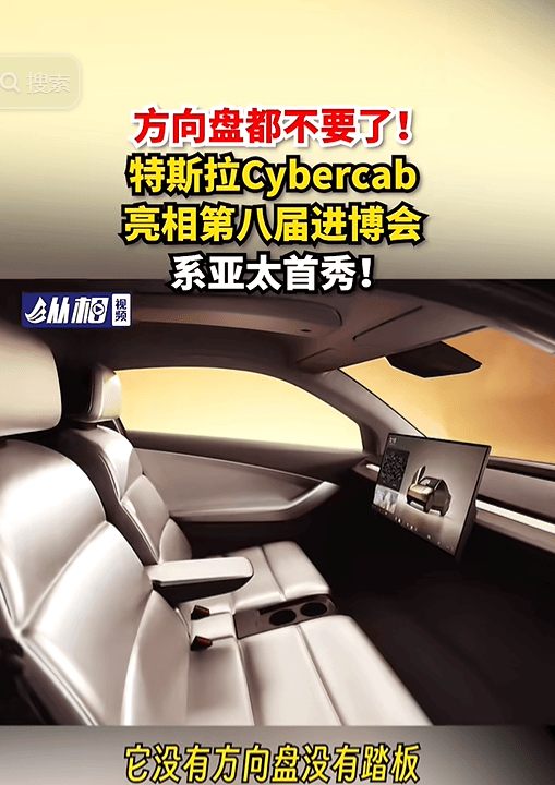沒方向盤,沒腳踏板,只有倆座椅,特斯拉新車型亮相,評論區笑噴