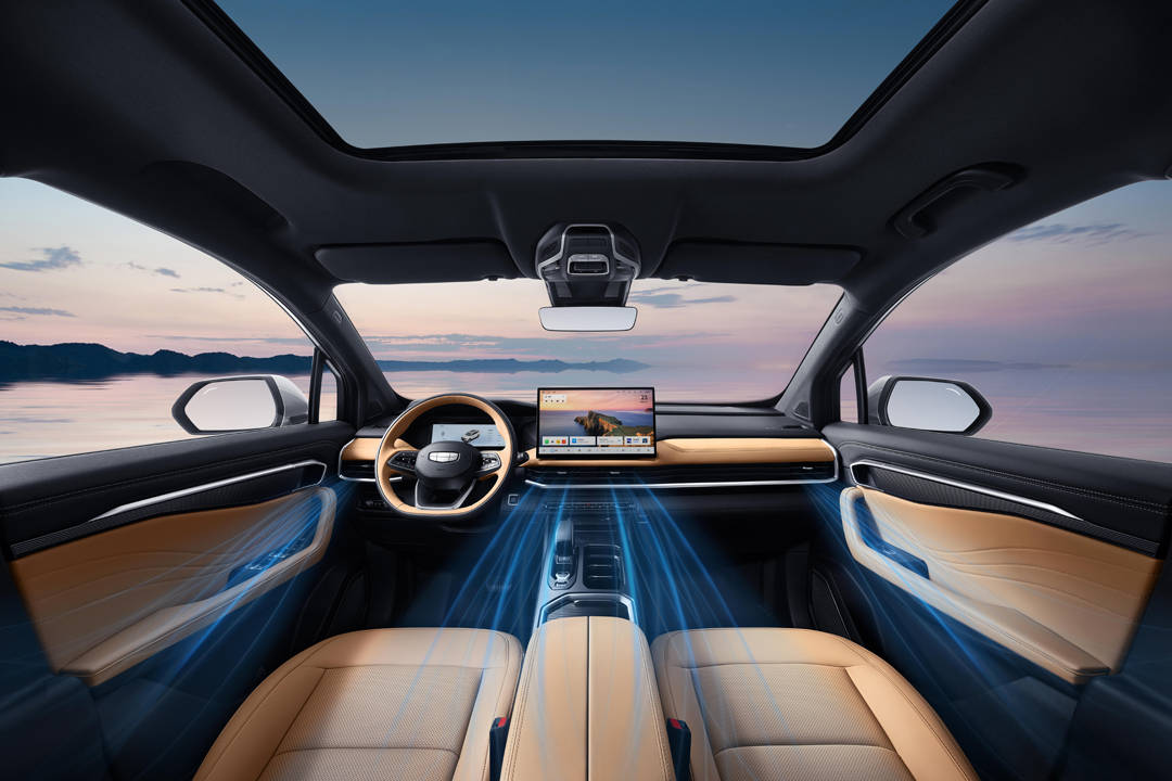 大家庭全能SUV 吉利第三代豪越L亮相 提供5/6/7座布局可選