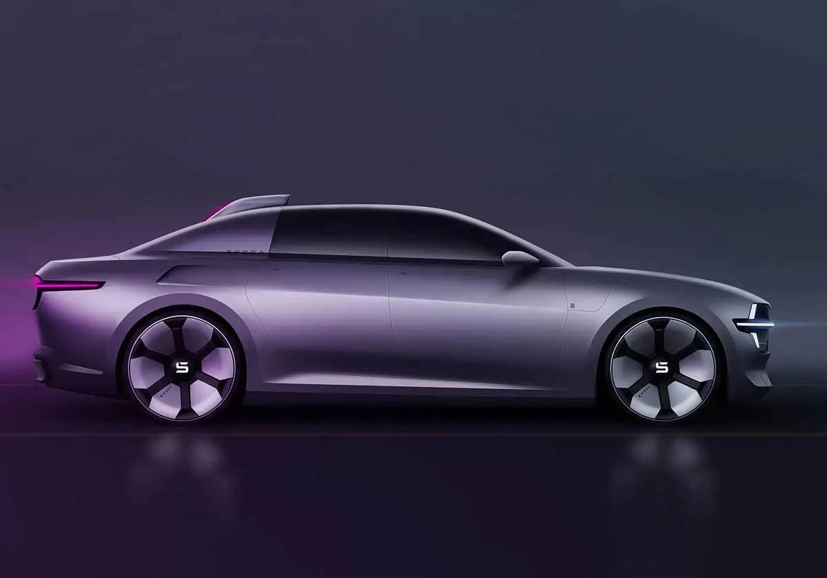 斯柯達100概念車官圖亮相 未來風設計 或成速派換代新方向